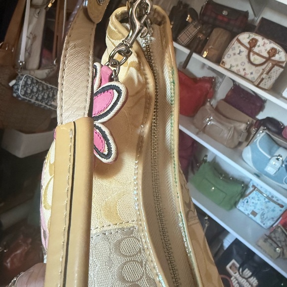 Coach Multicolor Patchwork Pastel Y2K Hobo Bag - Picture 7 of 9